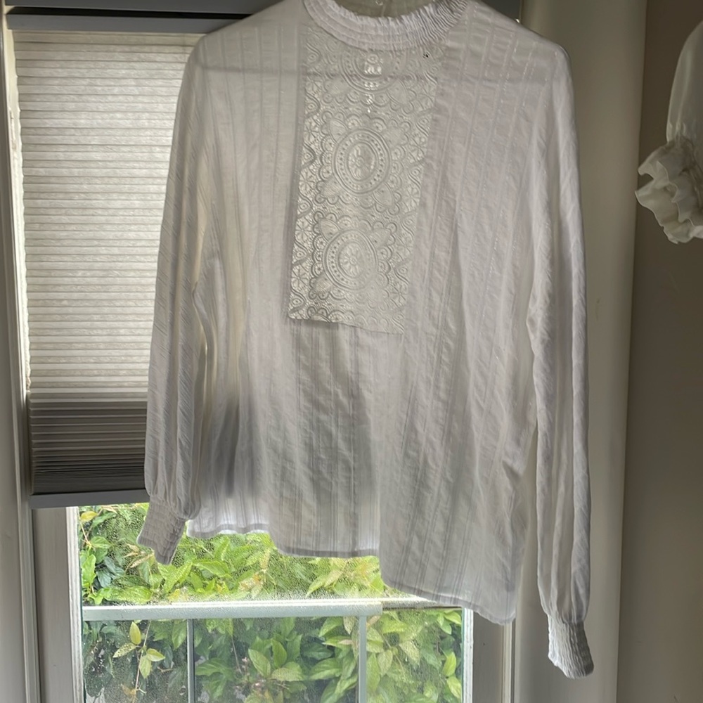 Maje white blouse